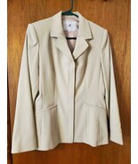 VINTAGE VERTIGO BEIGE BLAZER JACKET - MADE IN FRANCE - $273.54 CAD