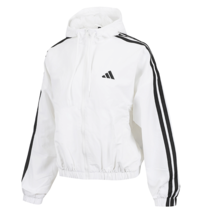adidas 3S Woven Windbreaker Women Sports Casual Lifestyle Jacket AsiaFit... - $89.91