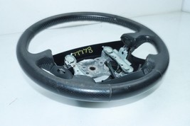 03-05 SUBARU FORESTER XT BLACK LEATHER STEERING WHEEL T1778 image 3