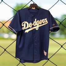 Russell Athletic LA Los Angeles Dodgers Blue Jersey Made in USA men’s size L - $72.37