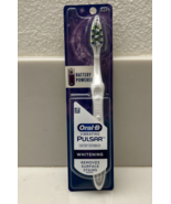 Oral-B Pulsar Whitening Soft Bristled Battery Operated Toothbrush, Purple - $224.47 MXN