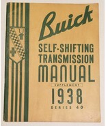 1938 Buick Self Shifting Tranmission Manual Original Excellent Condition - $79.32 CAD