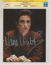 DS9 Star Trek CGC SS SIGNED Publicity TV Photo ~ Nana Visitor as Kira Nerys - £124.90 GBP