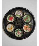 Nevada Souvenir Blue Bonnet Tin Metal Tray Vintage - $18.05