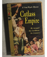 CUTLASS EMPIRE by F. Van Wyck Mason (1951) Pocket Books pirate paperback - $271.05 MXN