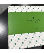 Kate Spade Polka Dot Green White King  Sheet Set 4 ~New - $135.64 CAD