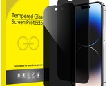 JETech Privacy Full Coverage Screen Protector for iPhone 14 Pro 6.1-Inch... - $16.99