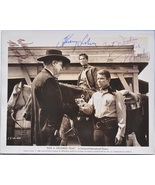 AUDIE MURPHY Cast Signed Photo X3 – RIDE A CROOKED TRAIL – Harry Silva, ... - £2,234.19 GBP