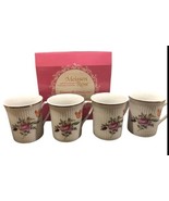 Vintage JLMENAU GRAF VON KENNEBERG Mesussen Rose Mugs GERMANY Set Of 4 Mugs - $927.91 MXN