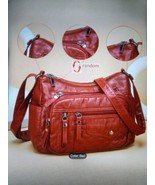 Vintage Multi Layer Crossbody Bag Retro PU Shoulder Bag &amp; Hobo Tote Purse - $24.33 CAD