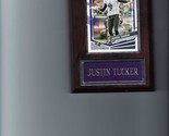 JUSTIN TUCKER PLAQUE BALTIMORE RAVENS FOOTBALL NFL   C - $3.95