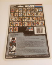 GI Joe ARAH Snake Eyes 1988 Full Backer ID Card Uncut - £7.58 GBP