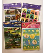 Heartline Hallmark Sticker Lot Vintage Hot Wheels Tweety Horses Monkeys ... - $19.32