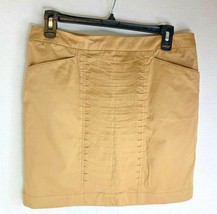 Willil Smith Womens Sz 6 Tan Skirt Short Lined Business Career Mid Thigh... - $14.84