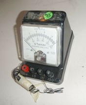 Stansi Fisher Table Top Meter Model 653 5003 - 0-1.5 Volts DC - £15.78 GBP