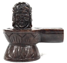 Shivling in Natural Gomed / ChaturMukha Shivaling IN - 660 gms - $269.14