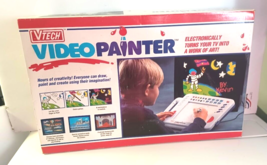 VTech Vtg 1991 Video Painter TV Drawing Pad System W/Instru. No Stylus or Cords - $32.71