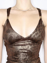 Retro Leopard Print Suspender Y2K Aesthetic Sleeveless Crop Top Women&#39;s Sexy Top - £12.84 GBP+