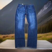 Levis 505 Straight Leg Jeans Mens Size 34x32 (34x31) Preppy Western Dist... - $29.70