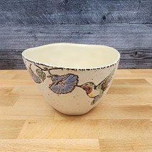Hummingbird Floral Bowl 6 inch (15cm) Dish by Blue Sky - £15.17 GBP