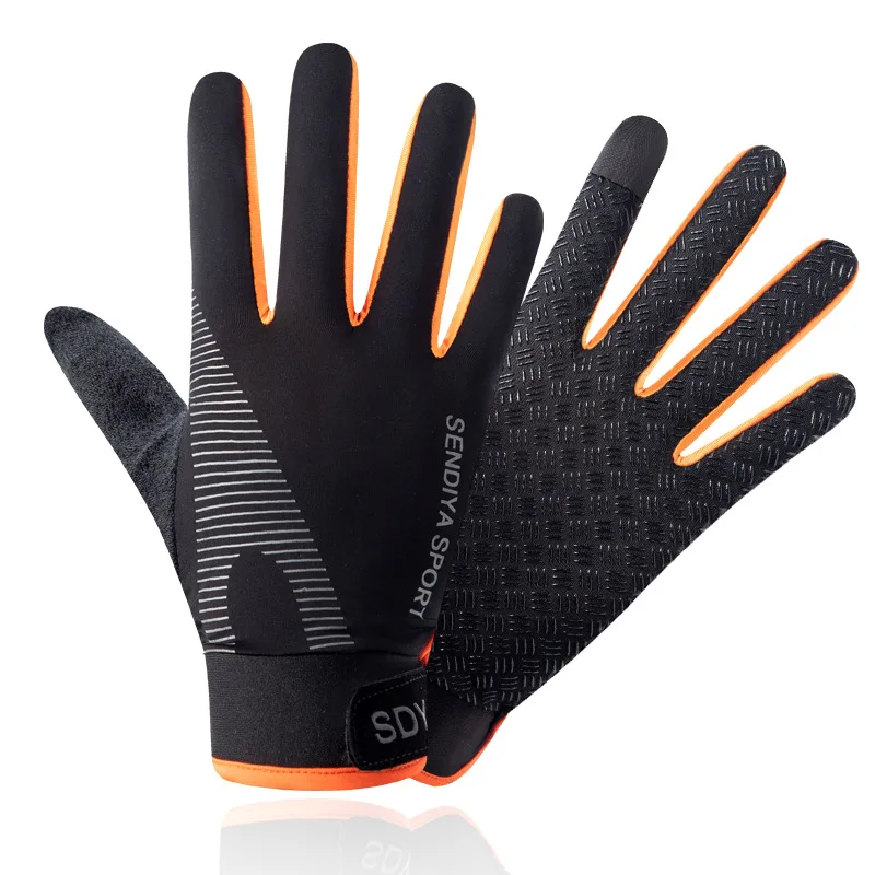 Quick Dry Bicycle Gloves Full Finger Touchscreen Men Women Gloves  Autumn Mitten - $30.40