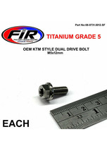 Titanium Ktm 0015050123 Collar Screw M5 X12mm SX85, 150XC-W Tpi, SX125, SX65 - £12.27 GBP