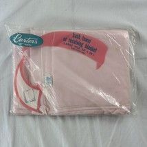 NEW Carters Vintage Cotton Baby Blanket Or Bath Towel Pink 36&quot;x 36&quot; Baby Girl - £54.63 GBP