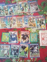 Huge Bulk Lot Of 36 NFL Football 1990 Score Cards Game From Wax Packs - £18.08 GBP