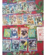 Huge Bulk Lot Of 36 NFL Football 1990 Score Cards Game From Wax Packs - $41.14 CAD