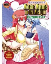 Monster Musume No Iru Nichijou Dvd Vol.1-12 End English Sub Uncut Ship From Usa - £13.18 GBP
