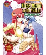 MONSTER MUSUME NO IRU NICHIJOU DVD Vol.1-12 End ENGLISH Sub Uncut Ship F... - $17.89
