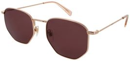 LEVIS LV-1004/S-0DDB/U1 Sunglasses Sun Glasses 0DDB GOLD Authentic New 5... - $104.93