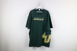 Vintage 90s Mens XL Spell Out Big Logo USF University of South Florida T-Shirt - £46.80 GBP