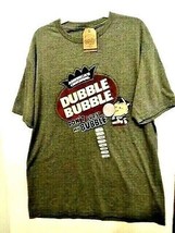 Luv AMERICA&#39;S ORIGINAL DUBBLE BUBBLE Men&#39;s T-Shirt Size X-Lg Gray Classi... - $14.35