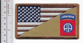 82nd Airborne Division Afghanistan &amp; Iraq United States Army Subdued Patch - $9.99