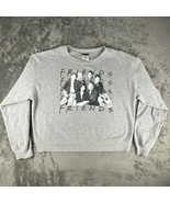 Friends Sweatshirt Women’s XL Crewneck 90’s Sitcom TV Cropped Graphic Pu... - $48.49