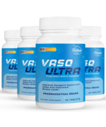 4 Pack Vaso Ultra, extra strength endurance for men-60 Tablets x4 - €108,81 EUR