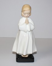 Royal Doulton Bedtime 5.75” Praying Girl Figurine HN 1978 - £15.62 GBP