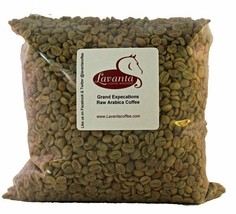 LAVANTA COFFEE GREEN GRAND EXPECTATIONS BLEND TWO POUND PACKAGE - £31.58 GBP