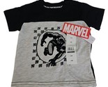 Marvel Infant &amp; Toddler Boys Gray Black Panther Superhero Tee T-Shirt Si... - $6.92