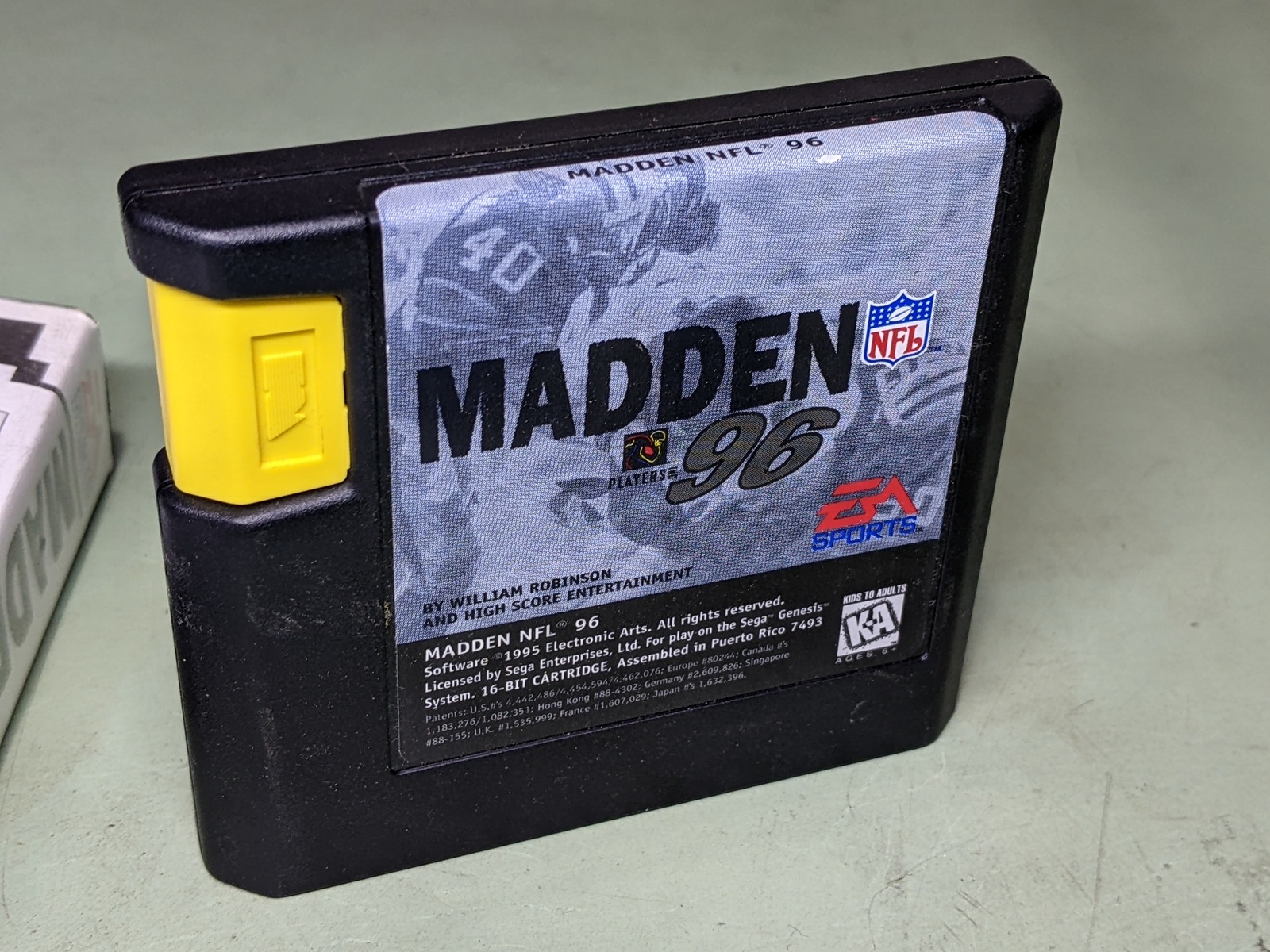 Madden NFL 96 Sega Genesis Cartridge and Case - $5.70