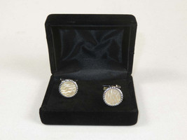 Men J.Valintin Cufflinks by Vitorofolo for French Cuff Shirt V35-33 Pearl image 2