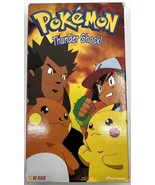 Pokémon &quot;Thunder Shock!&quot; VHS Tape Vintage 1998 Pikachu Vs. Raichu Episod... - $12.86