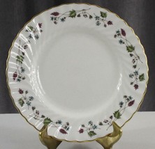 Vintage MINTON China Dryden Pattern Lot 4 Salad Plates Floral Gold Trim - £19.26 GBP