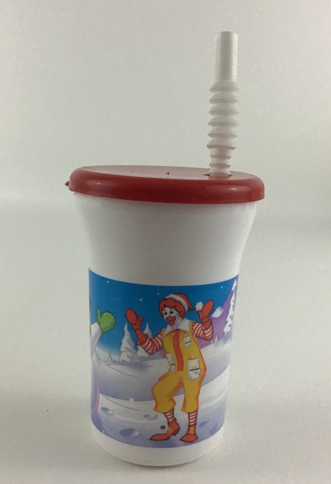 McDonald's Christmas Holiday Collectible Cup Santa Claus Ronald Vintage 1997 - $21.73