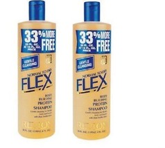 Revlon Flex Normal To Dry Body Building Protein Shampoo 592 Ml / 20 Oz x... - £41.37 GBP