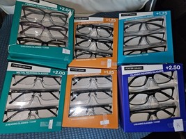 Design Optics by Foster Grant Dax Plastic Rectangle Reading Glasses 3-pack - $279.29 MXN