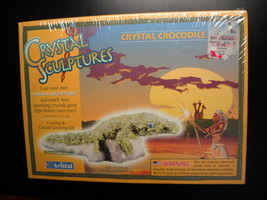 Kristal Educational 1999 Crystal Sculptures Crystal Crocodile Kit Sealed Box - £6.38 GBP