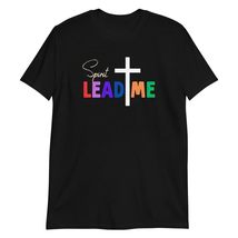 Spirit Lead Me Christian Shirts Bible Jesus Inspirational Gifts Black - $19.59+