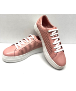 MIZ MOOZ LEATHER PERFORATED CASUAL LACE UP SNEAKERS  PEACH  37EU / 7US  ... - $84.15